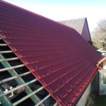 Rekonstrukce střechy na stodole v Dolních Němčicích